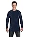 Chouinard Adult Ring Spun Bottom Hem Garment T-Shirt, True Navy, XX-Large