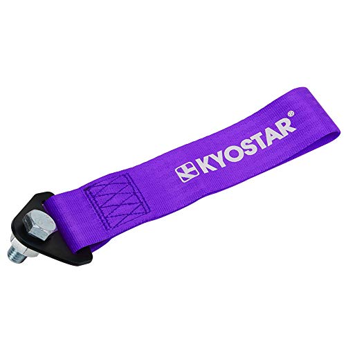 Kyostar High Strength Racing Tow Strap For Front Rear Bumper Hook(Purple) #TOP1