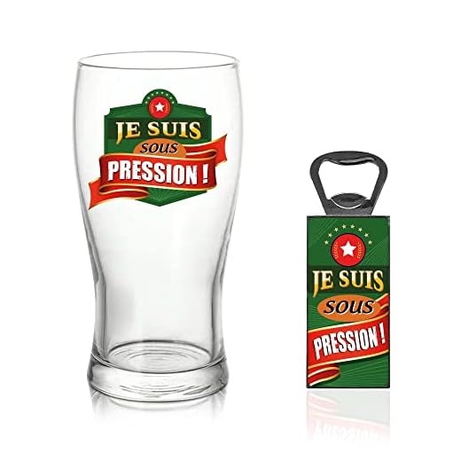 STC Coffret Verre À BIÈRE Pression