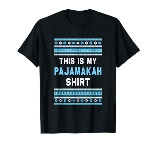 Hanukkah Pajamakah Menorah - Pijama judía para regalo de Janucá Camiseta