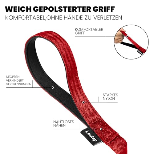 Loutep Schleppleine Für Hunde Lange Leine 3m 5m Schleppleine 10m Für Hunde 15m 20m 25m 30m Hundeleine Für Kleine Mittel Große Hund Langlaufleine Wasserfest Leicht Laufleine
