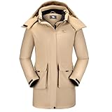Picture of CAMELSPORTS Women's Waterproof Winter Coat Warm Winter Jacket Hooded Outdoor Windbreaker Hiking Jacket