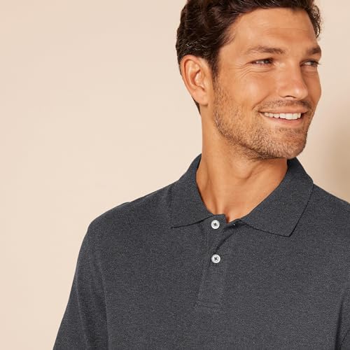 Image of Amazon Essentials Men's Slim-Fit Short-Sleeve Cotton Pique Polo Shirt