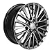 SCITOO wheel rims size:17 * 7.0in,ET:45,H/PCD:5 * 114.3,CB:60.1,1 pcs HYPER BLACK