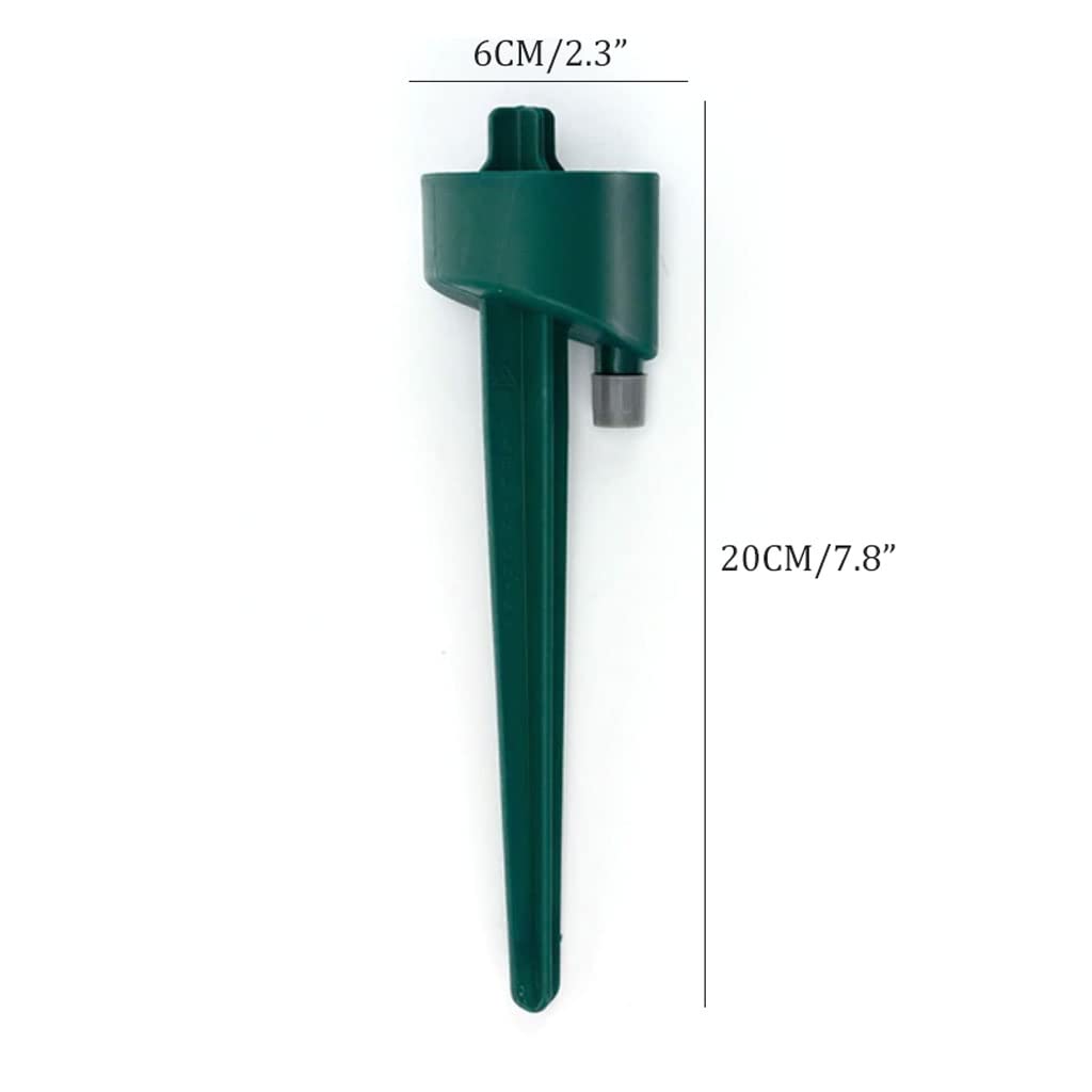Auto Drip Irrigation Watering System Automatic Watering Spike for Plants Flower Watering Can Gardening Tool and Equipment (Green a)