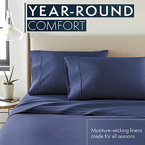 image for HC COLLECTION Bed Sheets Full Size Set, Hotel Luxury Platinum 1800 Ser