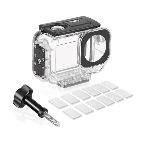 1. Action5PRO/4/3 ダイビング写真レンズ用クリア 60 メートル防水ケース & クイックリリースデザインクイックリリースバックルカメラカバー