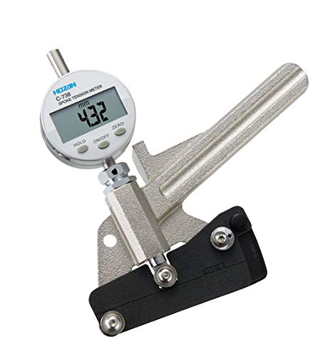 Hozan C-738 Spoke Tension Meter with Digital Display, Silver, 7.3 x 7.1 inches (185 mm) x H 7.1 inches (185 mm) x H 2.8 inches (70 mm)