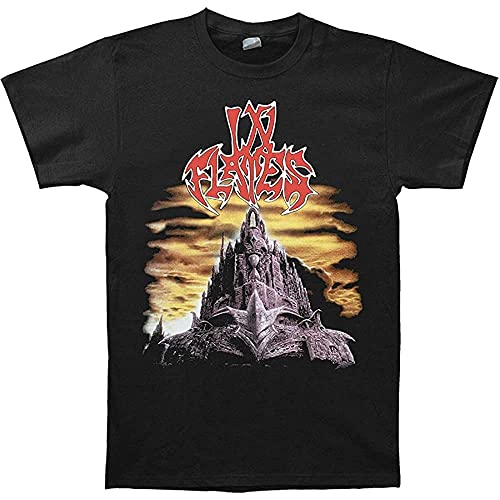 in Flames The Jester Race 1996 Album tee Round Neck Unisex Tops Men's 100% Cotton Short Sleeve T Shirts XXXL