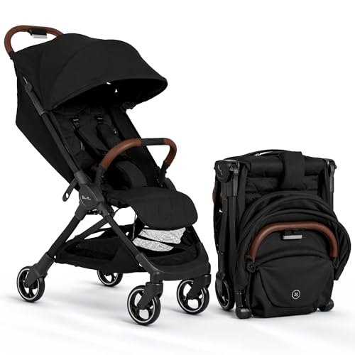 Silver Cross Clic Compact Travel Stroller – (Space) – Lightweight Baby Stroller for Airplane...