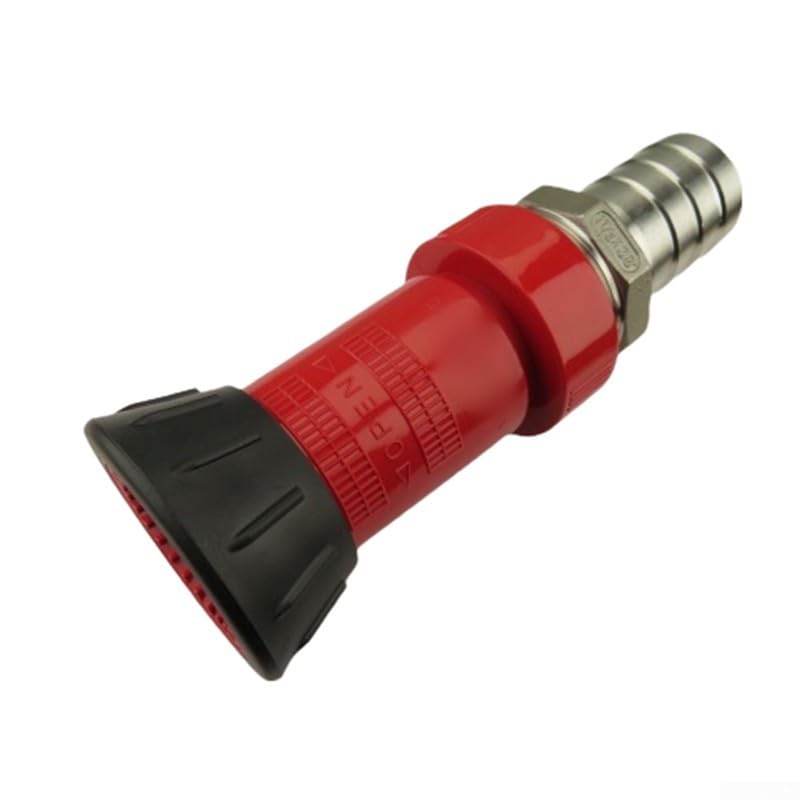 Rackumic Garden Sprayer Nozzle 38mm 50mm Plastic Irrigation Tool for Courtyard Lawn Plant Watering Red(38mm)
