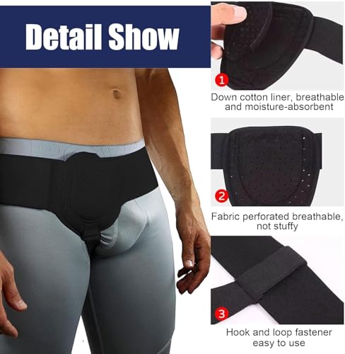 Faja para Hernia Inguinal Ajustable para Hombres y Mujeres miniatura 3