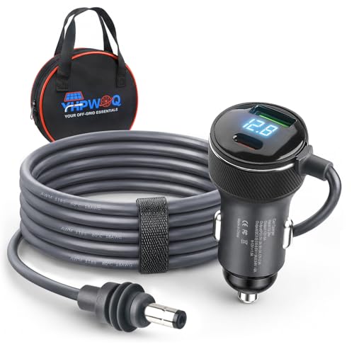 YHPWOQ Starlink Mini Car Charger DC Power Cable, 10FT/3M