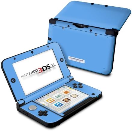 Solid State Blue - DecalGirl Sticker Wrap Skin Compatible with Nintendo Original 3DS XL