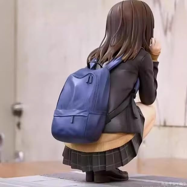 Image of Anime Girl - Ogiwara Sayu (Higehiro) Action Figure for Home Table - Desk & Car Deskboard Decor | 15cm Ogiwara Sayu Anime Figure | Gift for Kids, Family & Friends (Ogiwara)