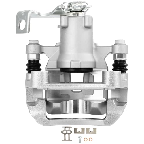 Image of SCITOO 19B6789A Rear Left Disc Brake Caliper w /Bracket Fit For Kia For Soul 2014-2018, Single Piston
