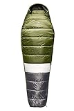 Sierra Designs Shut Eye 20 Degree Long Unisex Sleeping Bag - SierraLoft Synthetic Insulation, Mummy Style Camping & Backpacking, Stuff Sack Included