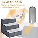 Hundetreppe für kleine Hunde Abnehmbare Haustiertreppe Katzentreppe für Sofa Bett, Abnehmbarer Bezug, Waschbar rutschfest Haustiertreppe für Kleine Hunde und Katzen (3-Stufen-Treppe)