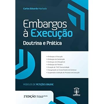 Capa do livro Embargos à Execução 2Ed.2023