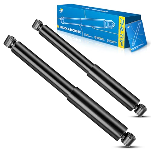 Image of PHILTOP Rear Complete Struts Shocks Assembly for Montana,Relay,Terraza,2pcs | Replace OE 37156,for 2007-2008 Uplander,2002-2004 Venture 3.4L FWD,2005-2006 Uplander 3.5L FWD,Amortiguadores Traseros