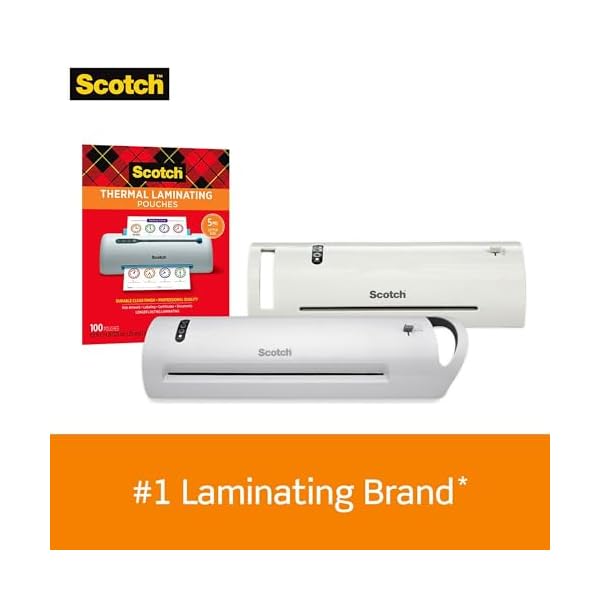 Scotch Thermal Laminating Pouches, 8.9 x 11.4-Inches, 3 mil Thick, 150-Pack, Clear (TP3854-150) – Bild 5