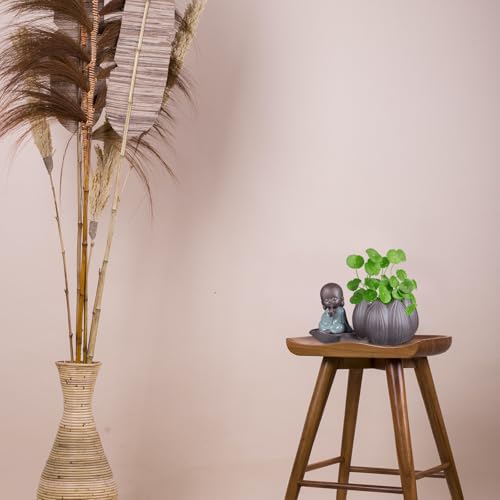 Pot de fleurs en céramique style chinois et design zen Yardwe - 5