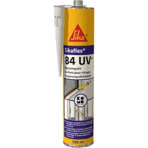 SIKA - Beglazingskit - Sikaflex-84 UV+ - Zwart - 300ml