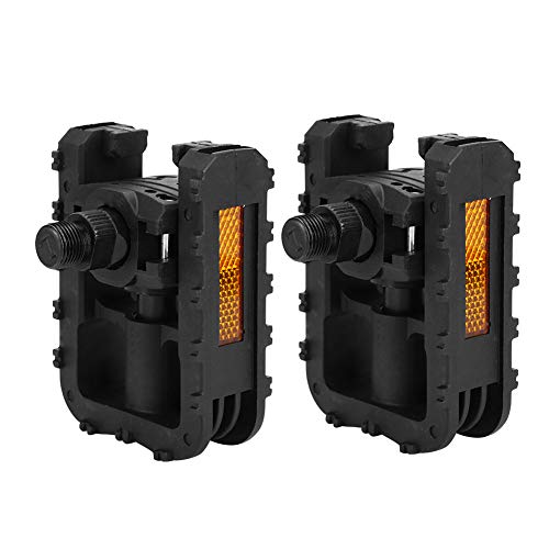 Amazon KooingTech 2Pcs Mountain Bike Pedals, Bicycle Pedals, Folding Bike Pedals Outdoor Cycling Accessory Parts for Road Mountain Bicycle #ad