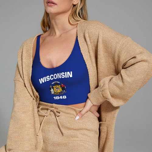 Chaleco de yoga Wisconsin para mujer con diseño transpirable y sin mangas 7