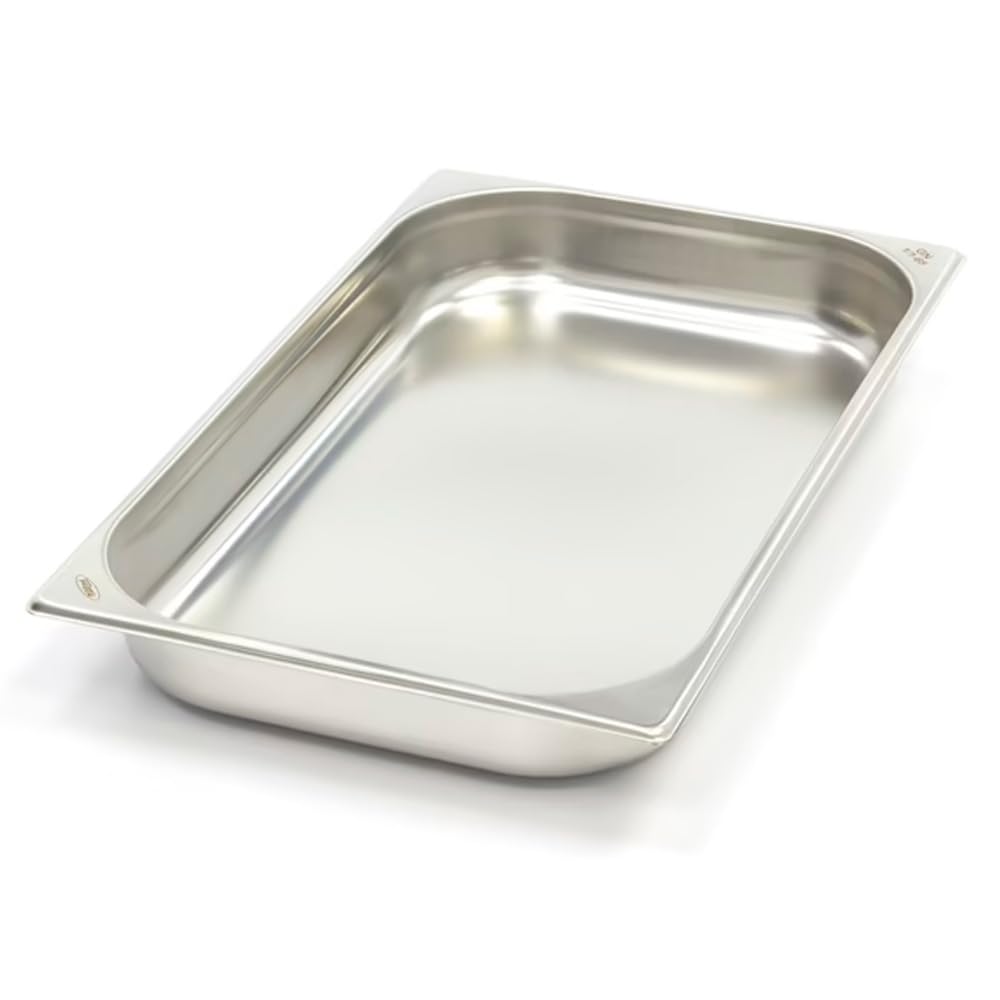 Cubeta Gastronorm Acero Inoxidable. Set 6 Unidades GN 1/1-65 mm de Altura. (530x325x65 mm)
