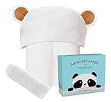 Premium Ultra Soft Bamboo Baby Hooded Towel and Washcloth Sets with Unique Design – Hypoallergenic...