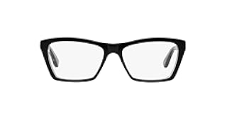 Ray-Ban Women&apos;s RX5316 Square Prescription Eyewear Frames&comma; Black Transparent&comma; 53mm