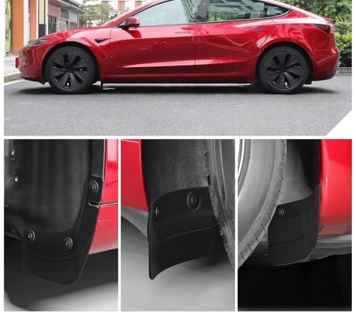 Garde-Boue pour Model 3 2024 protège les roues des projections d'eau et boue - 4