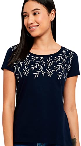 Image of Max Women's Cotton Regular Fit Printed Round Neck T-Shirt