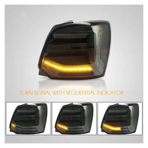 Feux arrière dynamiques LED pour rouler de nuit en VW Polo 2009-2017 - 6
