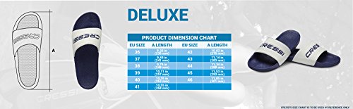 Cressi Deluxe, Ciabatta per Piscina o Mare Unisex