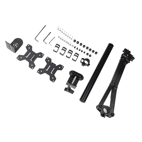 Support double écran de bureau universel bras moniteur réglable 13-27 pouces