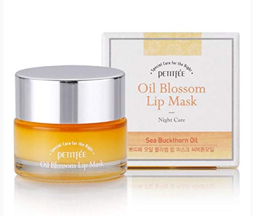 [Petitfee] Oil Blossom Lip Mask Sea Buckthorn Oil 15g / K-Beauty