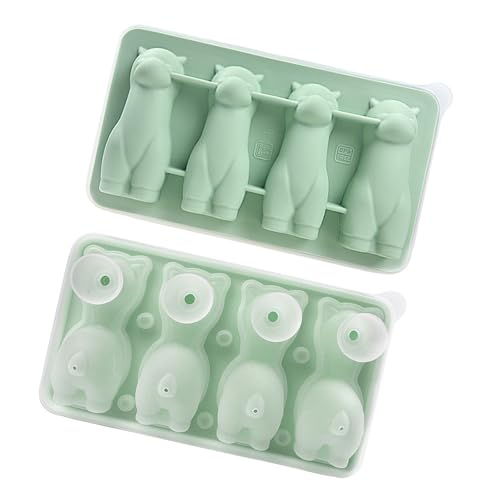 Molde de silicona para hielo con forma de alpaca miniatura 1
