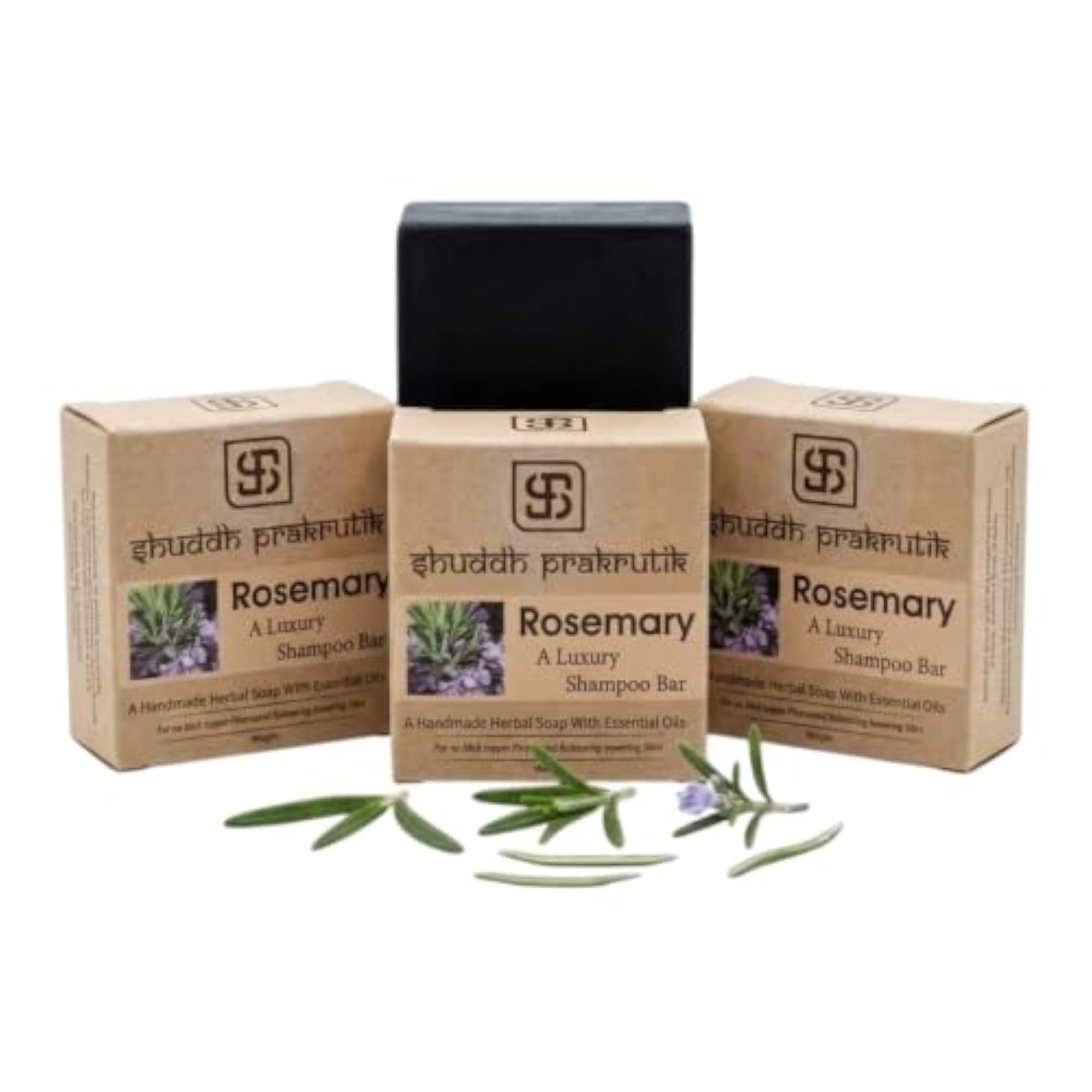 Rosemary Luxury Shampoo Bar for Hair Growth & Dandruff Control