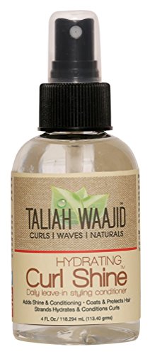 Taliah Waajid Curls, Waves & Naturals Hydrating Curl Shine, 4 oz (Pack of 2)