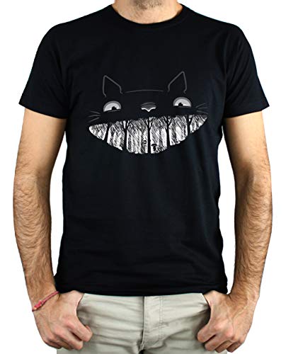 PLANETACAMISETA Camiseta Hombre - Unisex Totoro en el Bosque