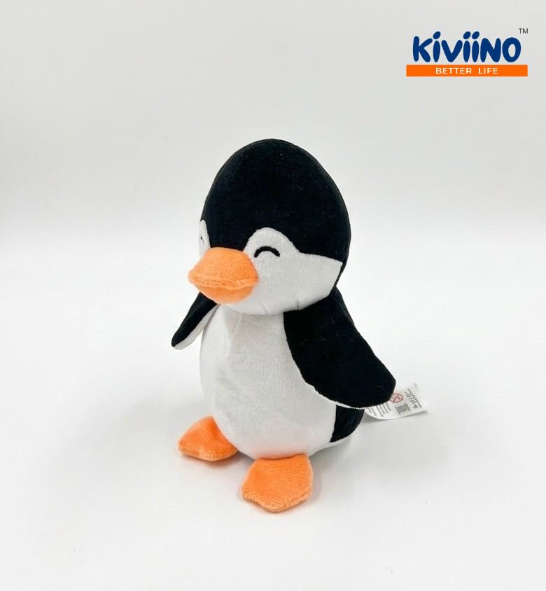 Image of Penguin Stuffed Plush Animal Toy| Ideal for Birthdays & Special Occasions for Girls /Boys, Baby Kids (19Cm)