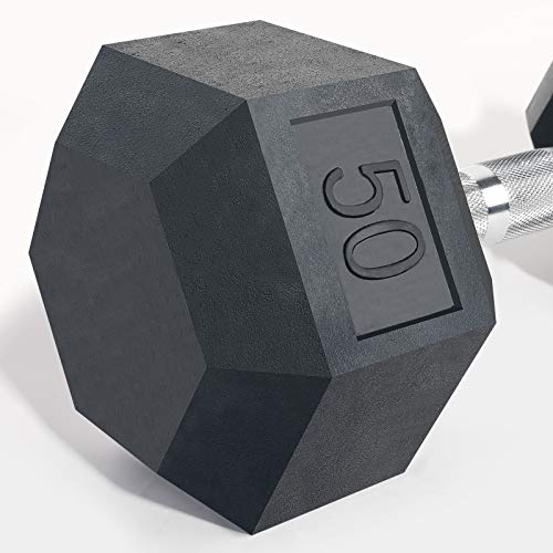 Lionscool Hex Dumbbell (50Lb Single) #TOP4