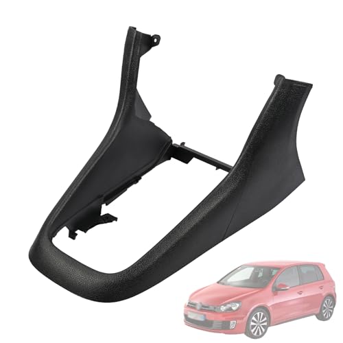 Magimaker 5k0863680 Center Console Frame Trim Compatible with VW Golf MK6 2009-2013 Center Console Cover Frame Shift Panel Cover Trim Interior Accessories