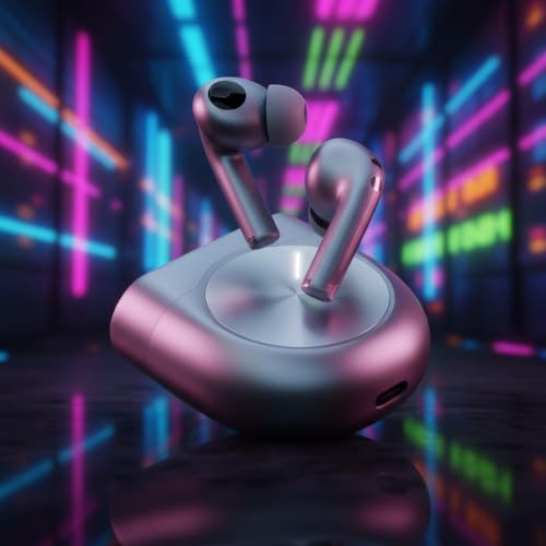 Image of Bluetooth Ear Buds with Fast Pairing Portable Charging Case Noise Isolation Mic for Calling Music Gaming (Design 294)