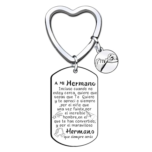XQXQXZ Regalo Hermano Llavero Hermano Hombre Regalos Creativos para Jóvenes Regalo de Cumpleaños para Hermano Regalos universitarios Imagen de XQXQXZ Regalo Hermano Llavero Hermano Hombre Regalos Creativos para Jóvenes Regalo de Cumpleaños para Hermano Regalos universitarios