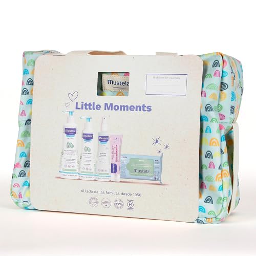 Bolsa Paseo Little Moments Arcoiris Lote 6 Pz