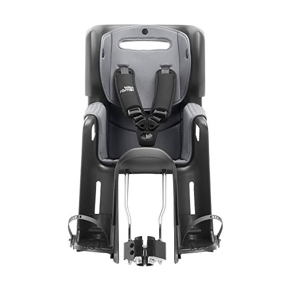 Britax Römer Kinderfahrradsitz 9 Monate - 5 Jahre I 9 - 22 kg I JOCKEY 3 COMFORT Gruppe 2/3 I Black/Grey – Bild 6