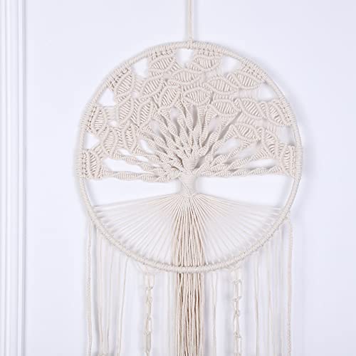 Adotblob Dream Catcher Boho Tree Of Life Large Handmade Macrame Wall Hanging Bohemian For Girls Wedding Party Nursery Cafe Home Bedroom Gypsy Decor Gift Box #TOP3
